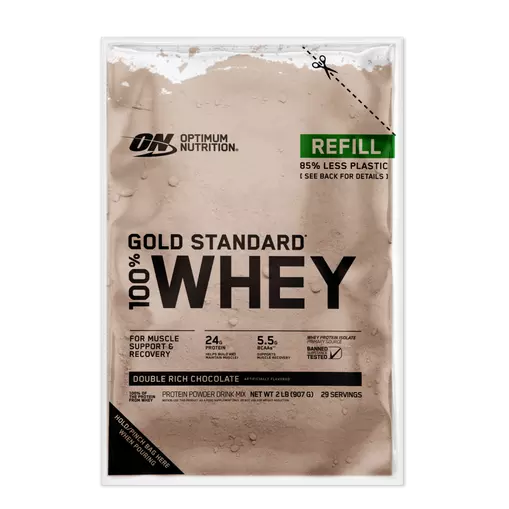 GOLD STANDARD 100% WHEY™ Recyclable Refill Bag